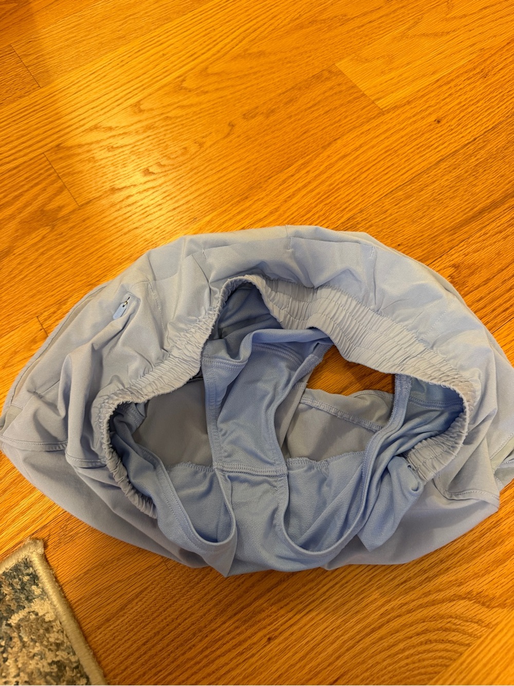 Athleta Mesh Run Racer Shorts - Picture 3 of 4
